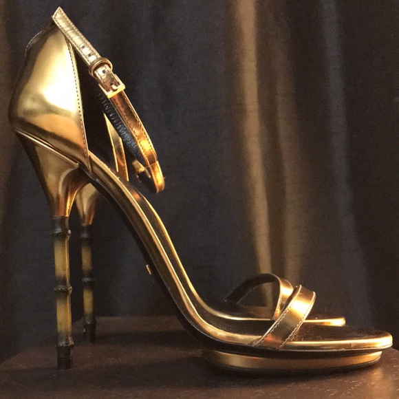 gucci bamboo heels